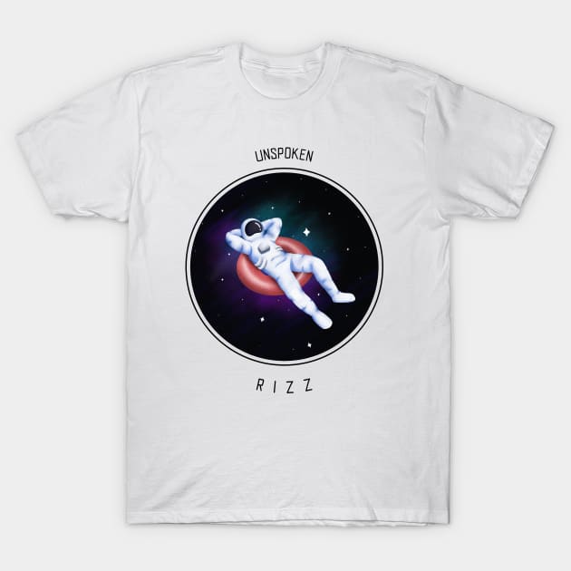 Unspoken Rizz Astronaut T-Shirt by RizzTees